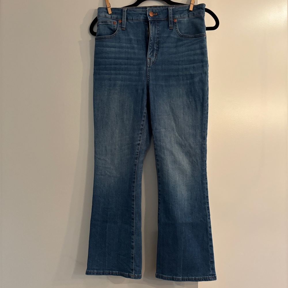 Madewell Blue Flare Jeans